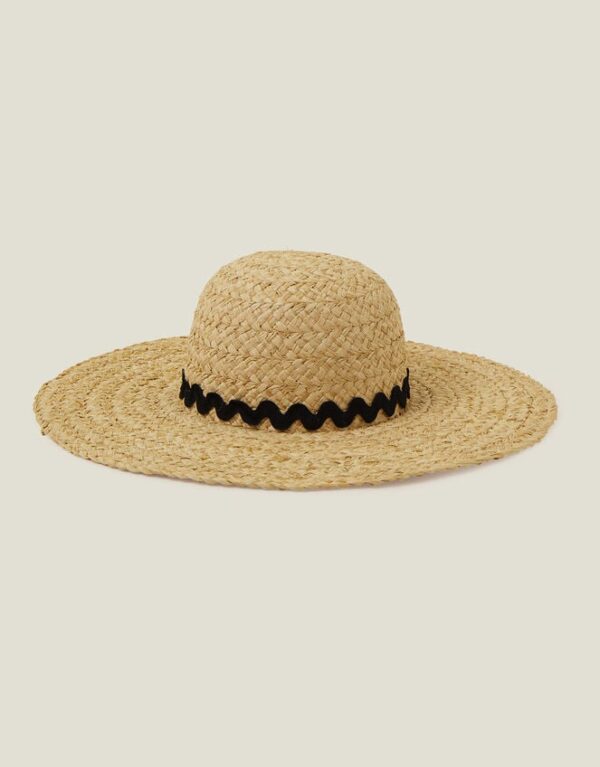 Floppy Hat with Ric Rac Trim