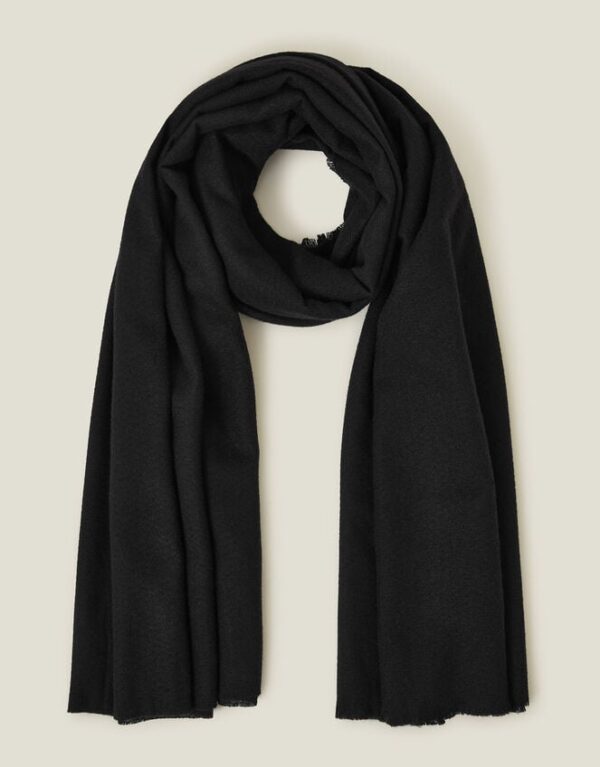 Grace Super-Soft Blanket Scarf Black