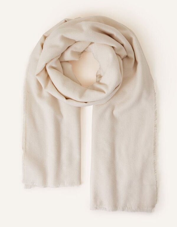 Grace Super-Soft Blanket Scarf Natural