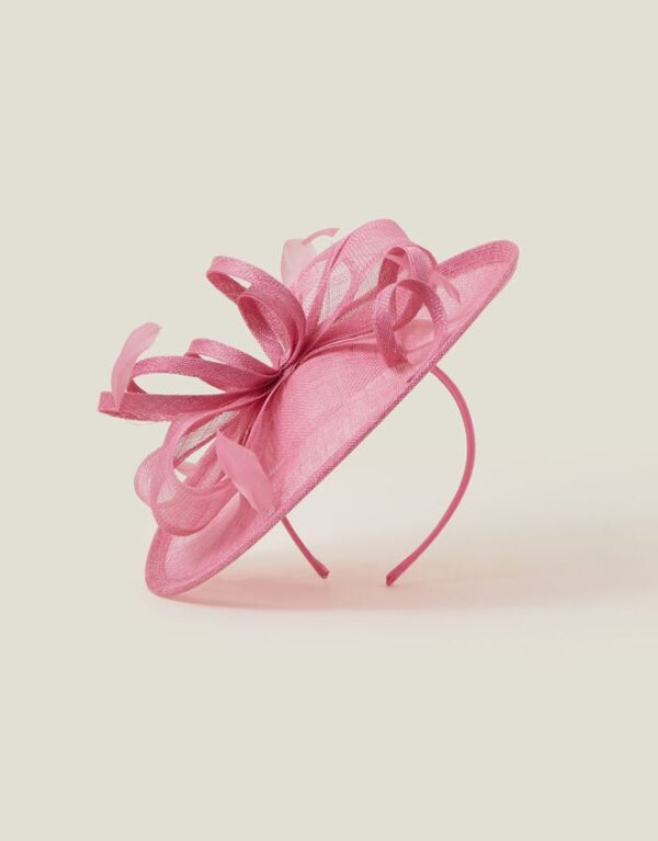 Penny Loop Fascinator Pink